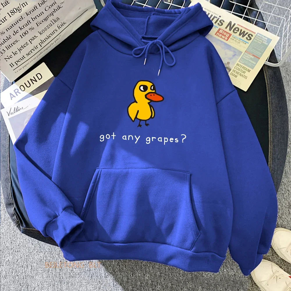 The Duck Song Got Any Grapes Hoodies