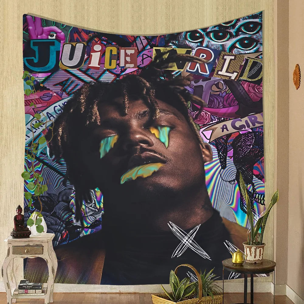 Juice World Large Wall Tapestry Room Decor