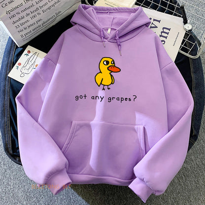 The Duck Song Got Any Grapes Hoodies