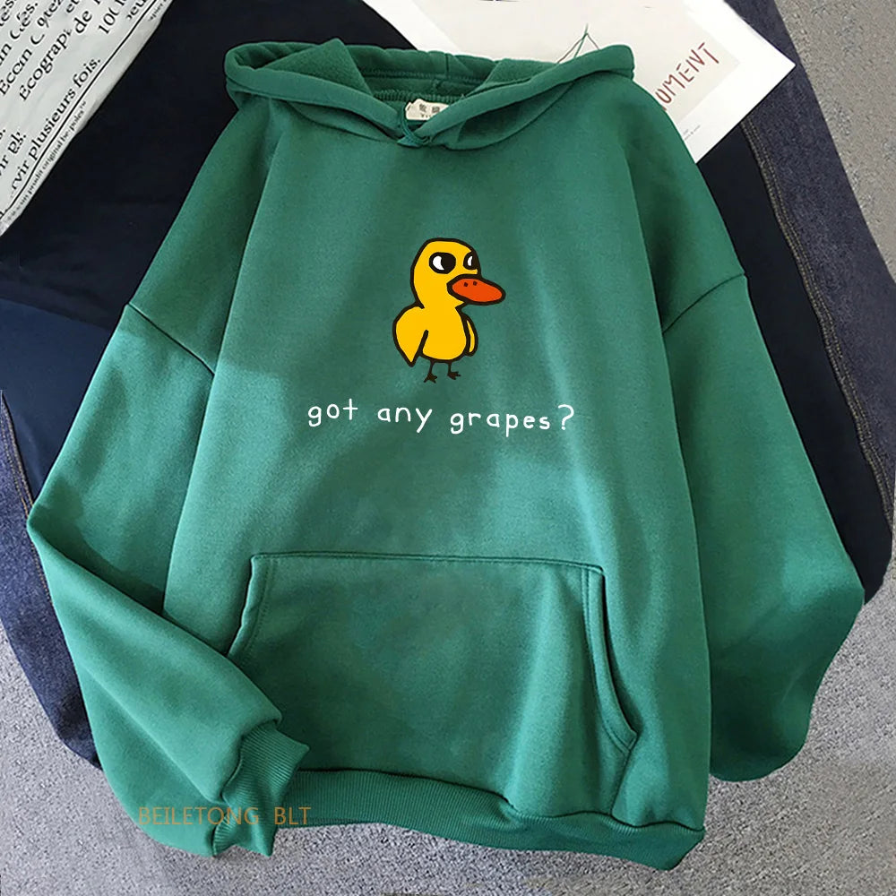 The Duck Song Got Any Grapes Hoodies