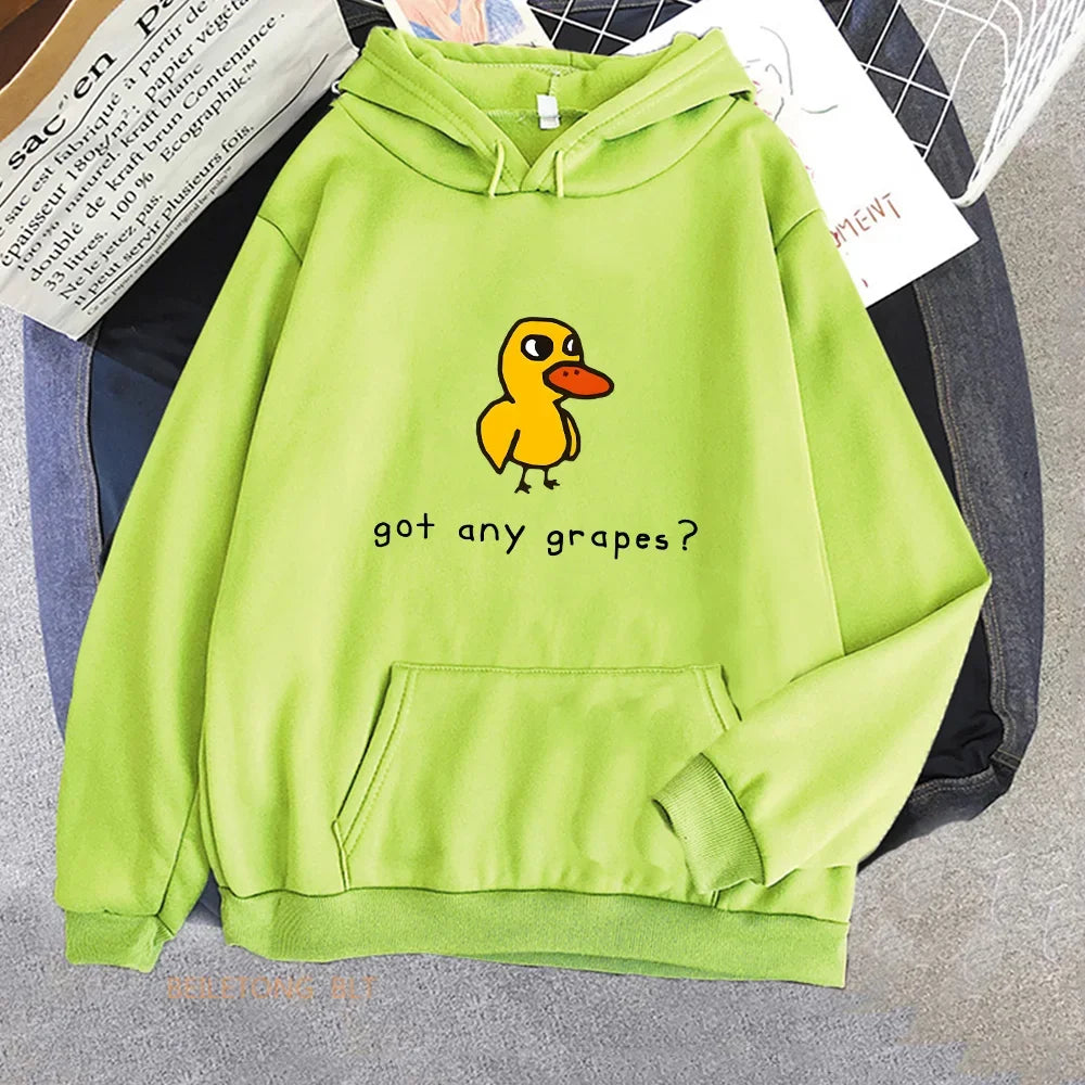 The Duck Song Got Any Grapes Hoodies