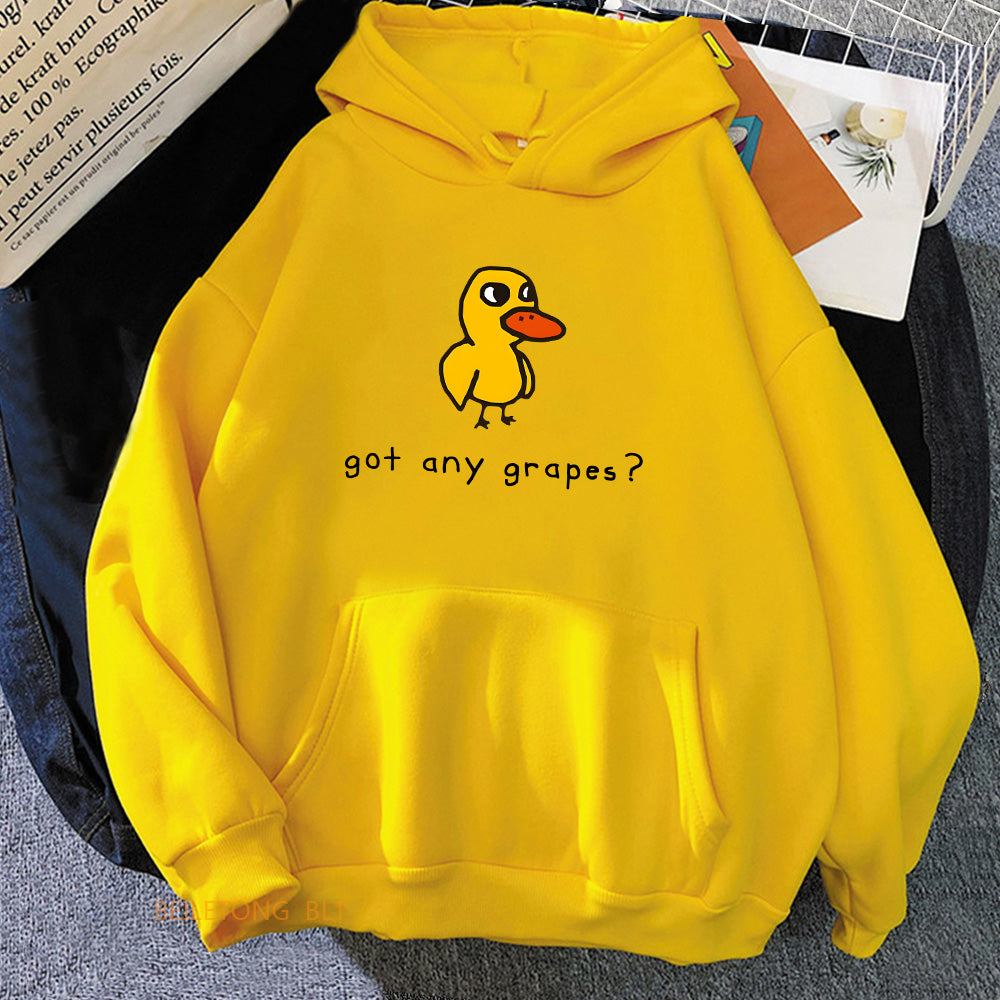 The Duck Song Got Any Grapes Hoodies