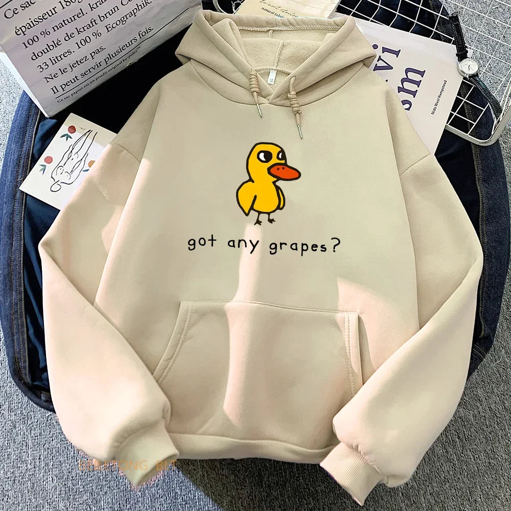 The Duck Song Got Any Grapes Hoodies