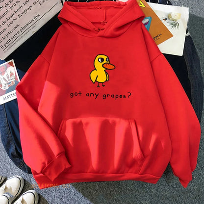 The Duck Song Got Any Grapes Hoodies